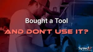 Bought a tool and don't use it