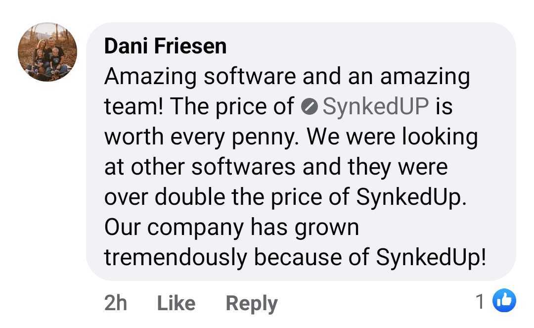 Danielle Friesen - Friesen Landscaping SynkedUP Review