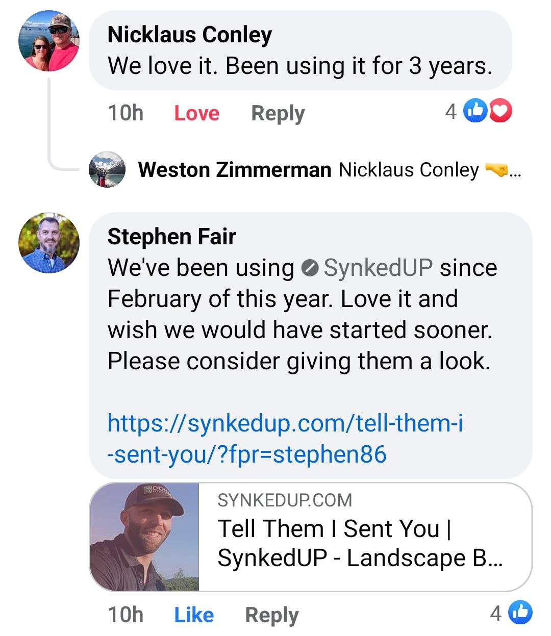 Stephen Fair SynkedUP Review