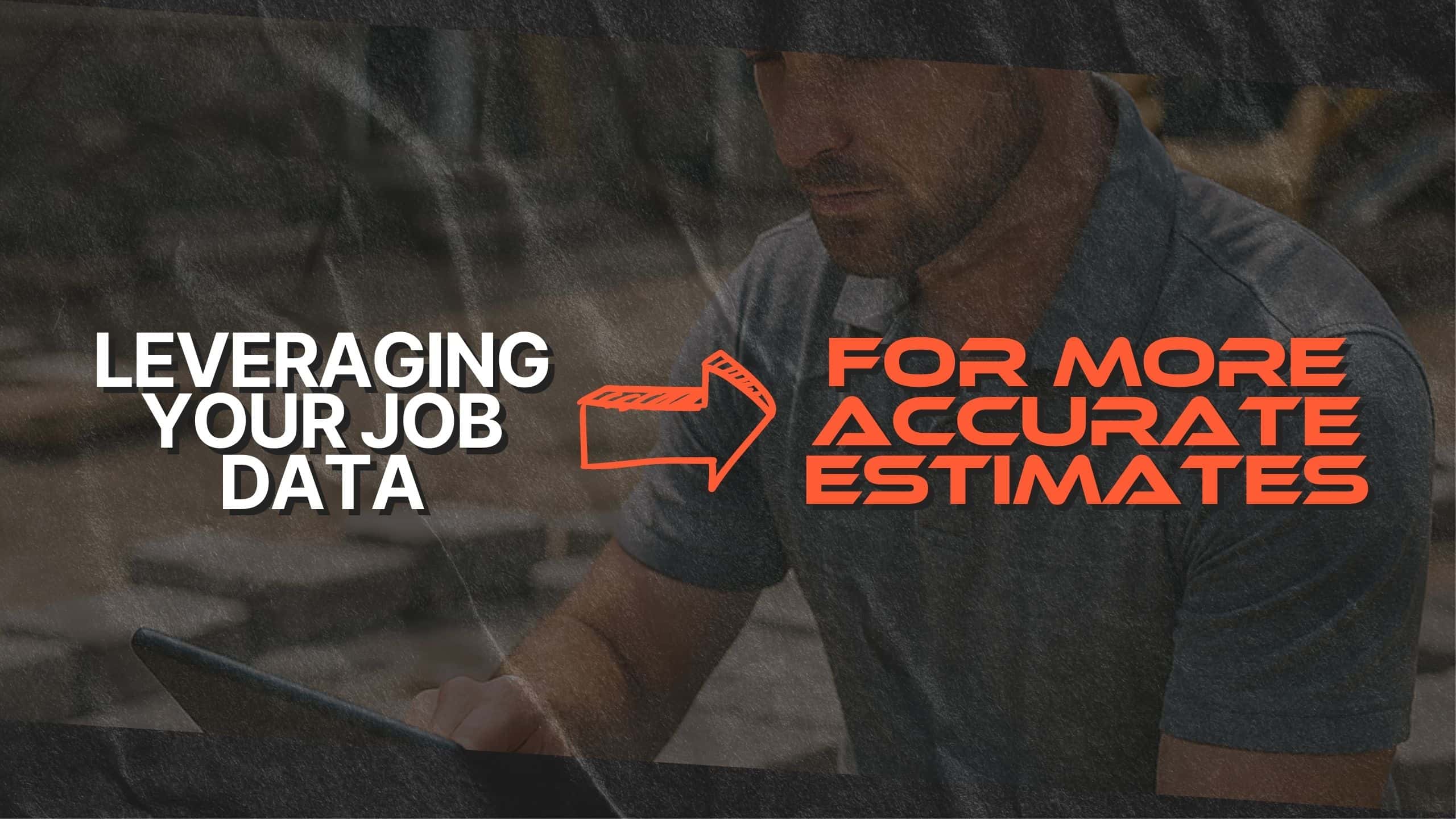 Leveraging Your Job Data for More Accurate Estimates
