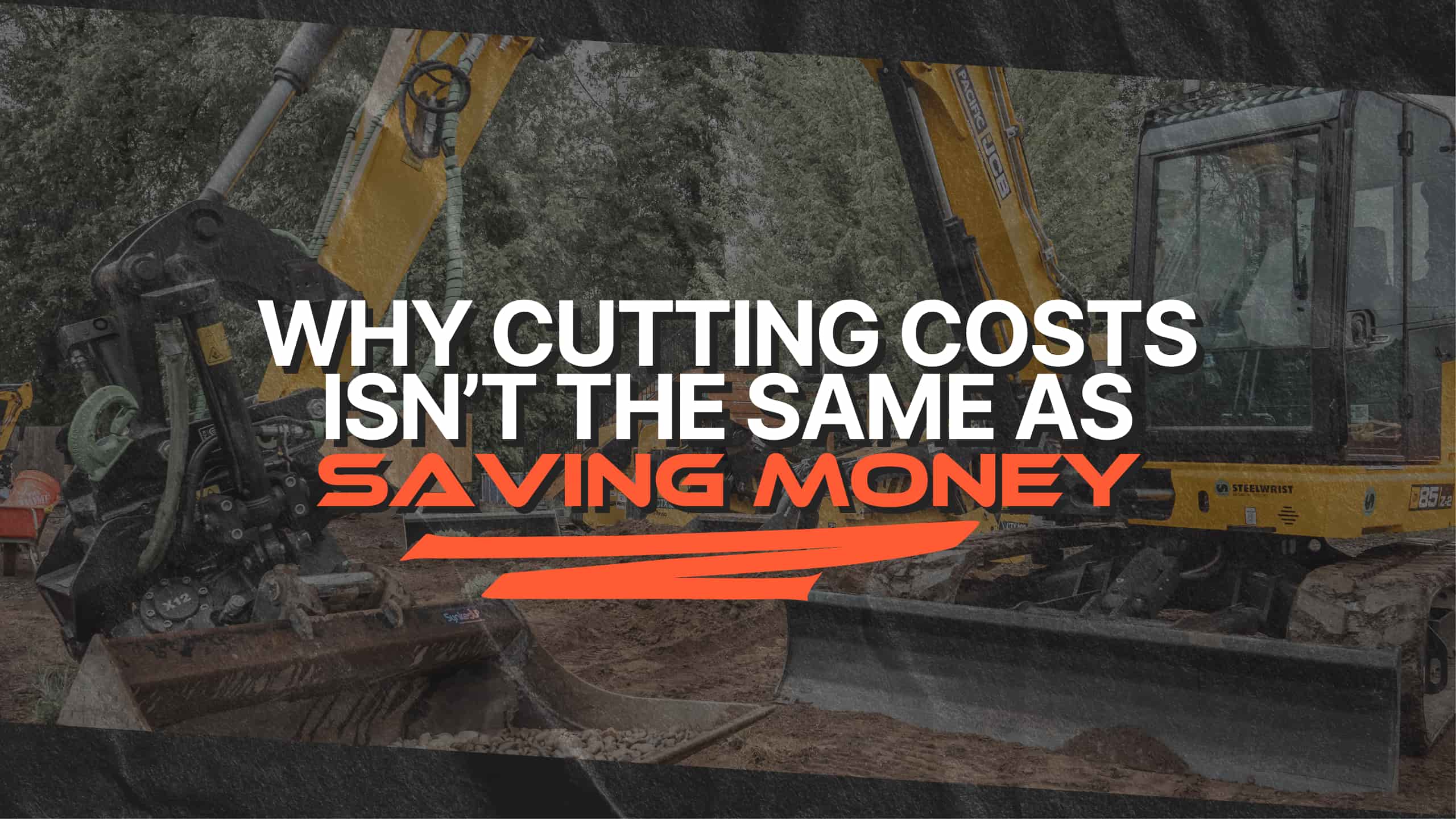 Why Cutting Costs Isn't the Same as Saving Money