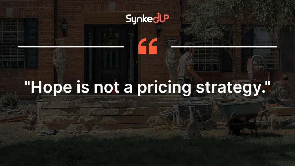 Landscaping prices