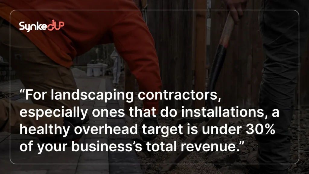 Managing Overhead Costs in Landscaping Business Without Killing Profit