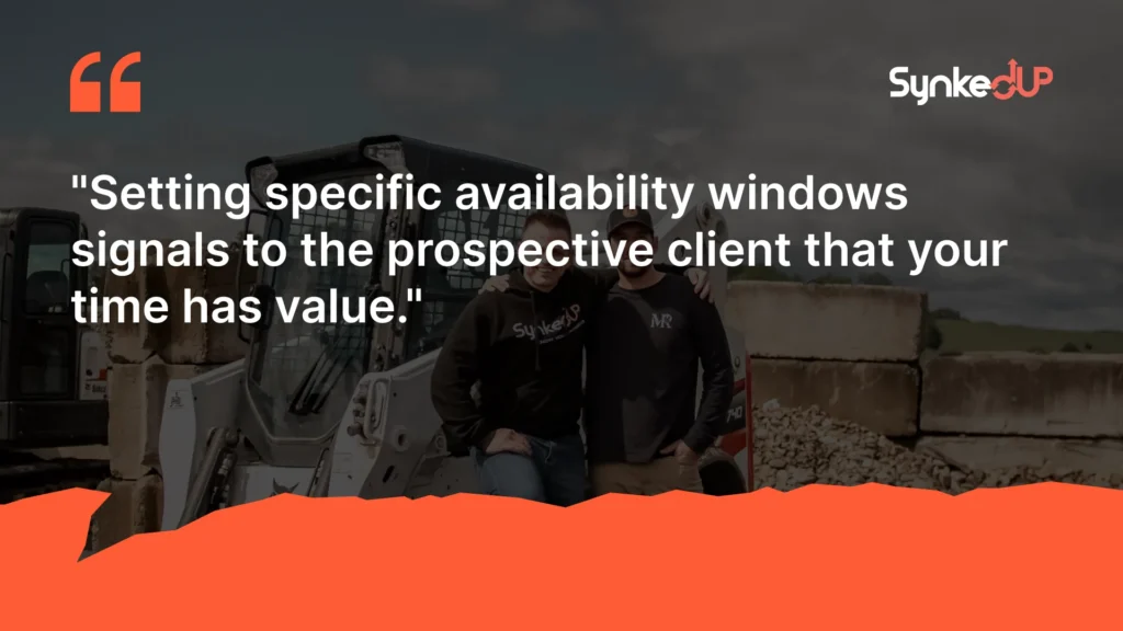 Landscaping consultation