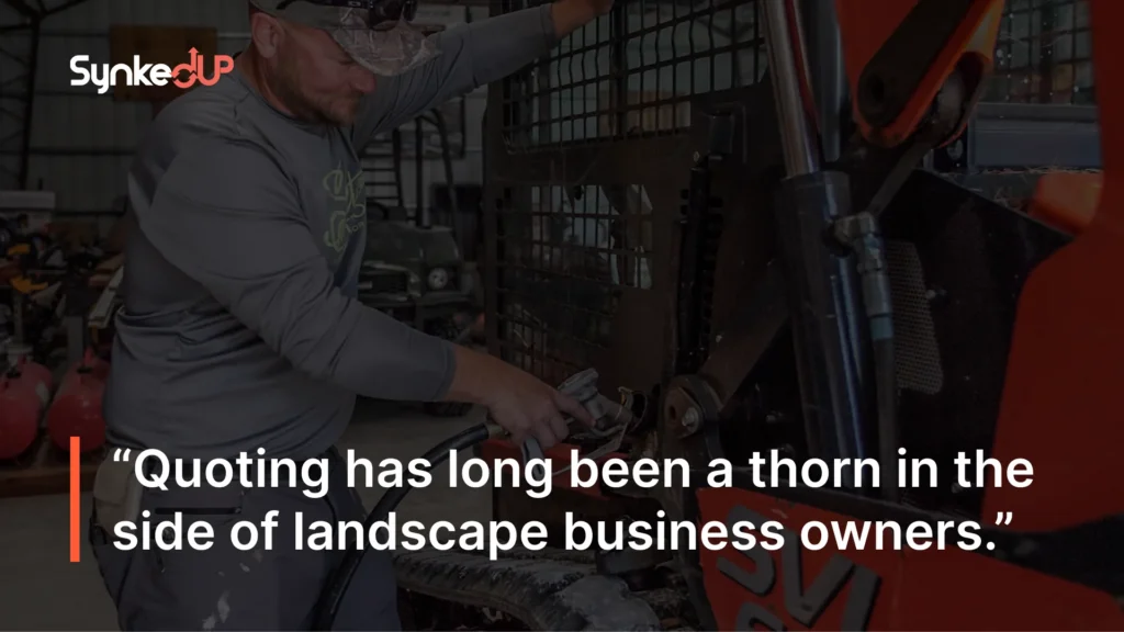 Landscaping quote