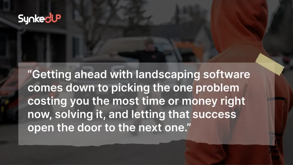 Landscaping software
