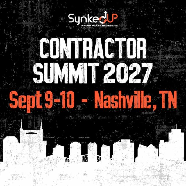 SynkedUP Contractor Summit 2027